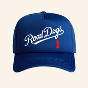 Jonas Brothers Merch Road Dogs Blue Trucker Hat Gifts For Music Fans - Lilybirchmarket