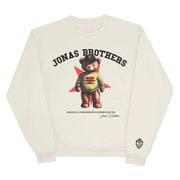 Jonas Brothers Merch Teddy Bear Crewneck Sweatshirt Pop Band Fans Gifts - Lilybirchmarket