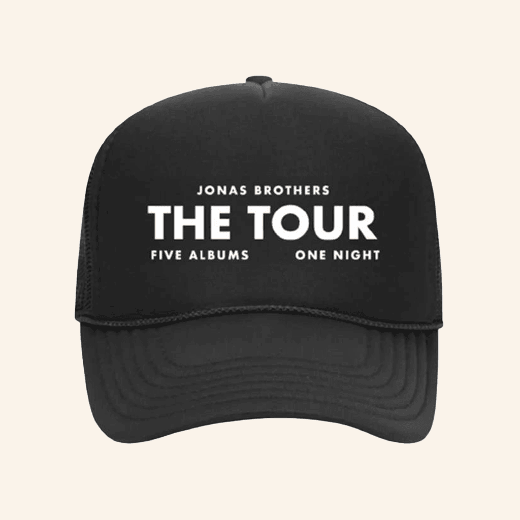Jonas Brothers Merch The Tour Cap Gifts For Dad - Lilybirchmarket