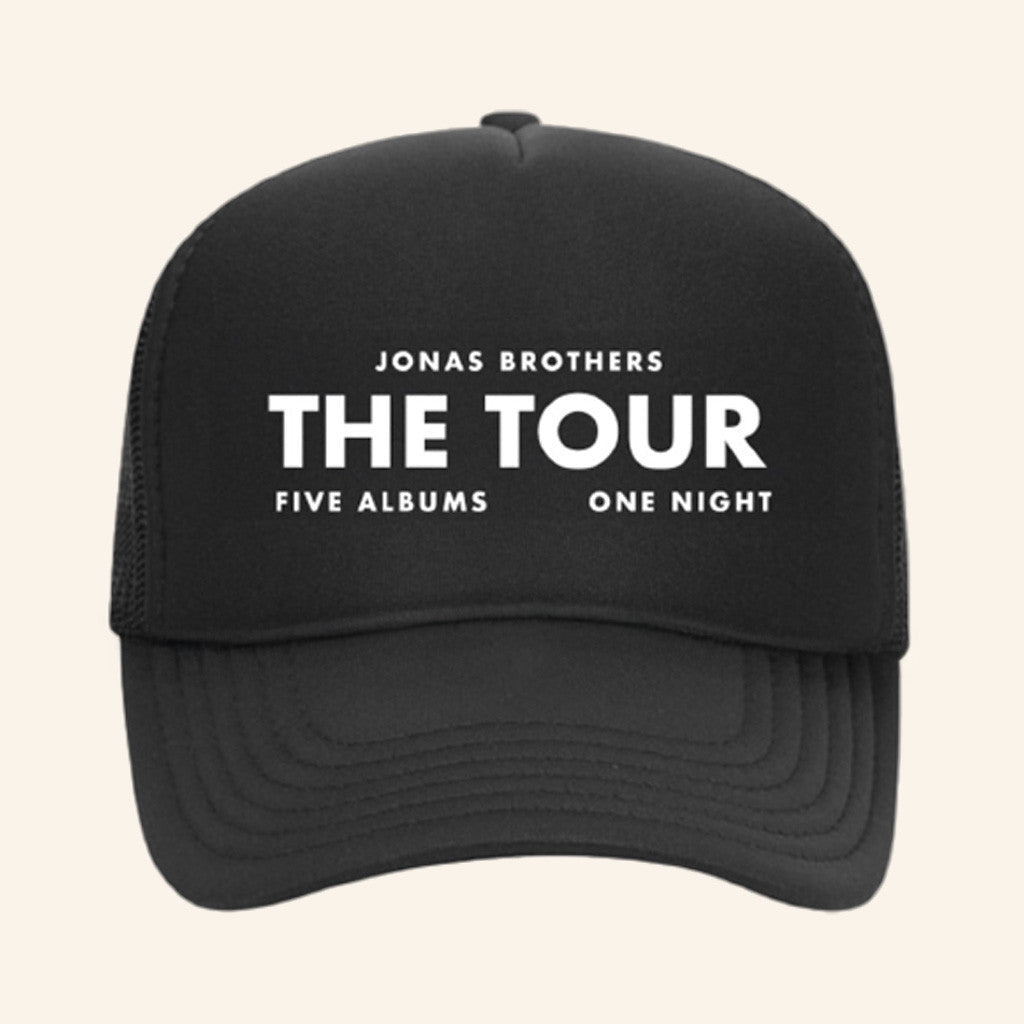 Jonas Brothers Tour Merch The Tour Trucker Hat Music Gift Ideas For Guys - Lilybirchmarket
