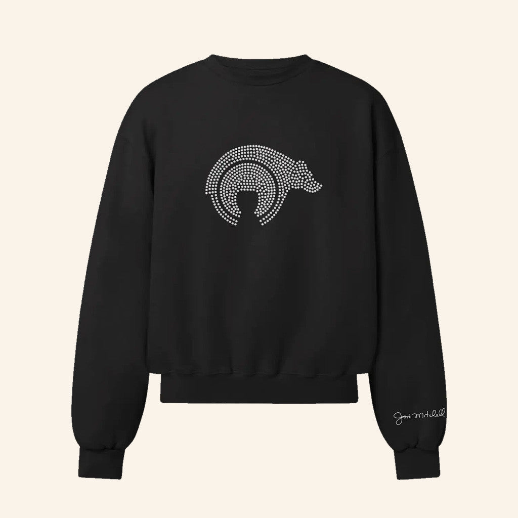 Joni Mitchell Merch Sparkling Bear Crewneck Sweatshirt Gifts For Mom - Lilybirchmarket