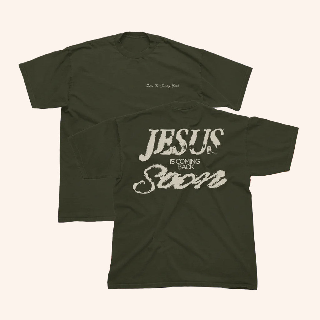 Josiah Queen Merch Jesus Is Coming Back Soon T-Shirt Christian Apparel Gifts For Music Lovers - Lily Birch Market