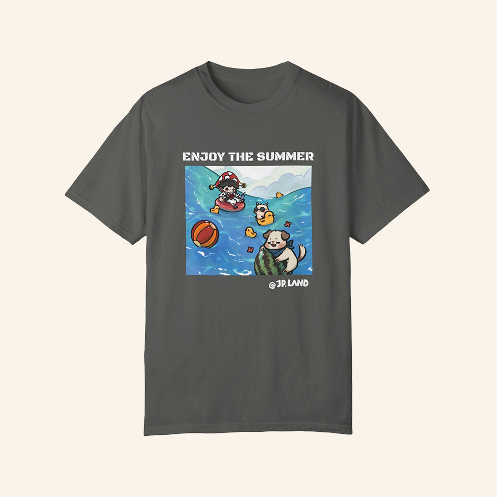 JPLAND Merch Enjoy The Summer Shirt Summer Day T-Shirt Gifts For Son - Lily Birch Market