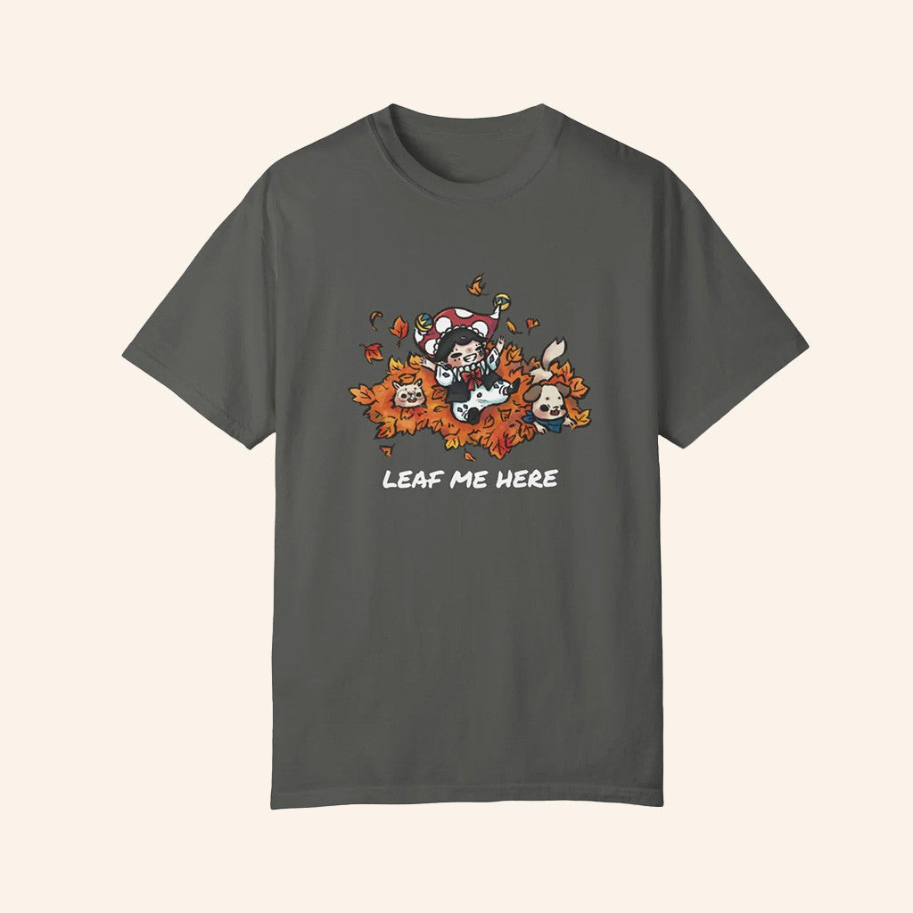 JPLAND Merch Maple Leaf T-Shirt Leaf Me Here Shirt Cute Gifts For Friends - Lily Birch Market