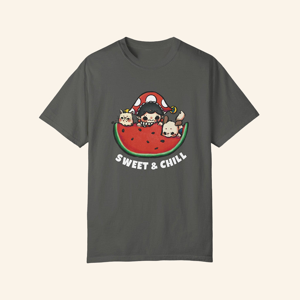 JPLAND Merch Watermelon T-Shirt Sweet And Chill Shirt Great Gifts For Him - Lily Birch Market