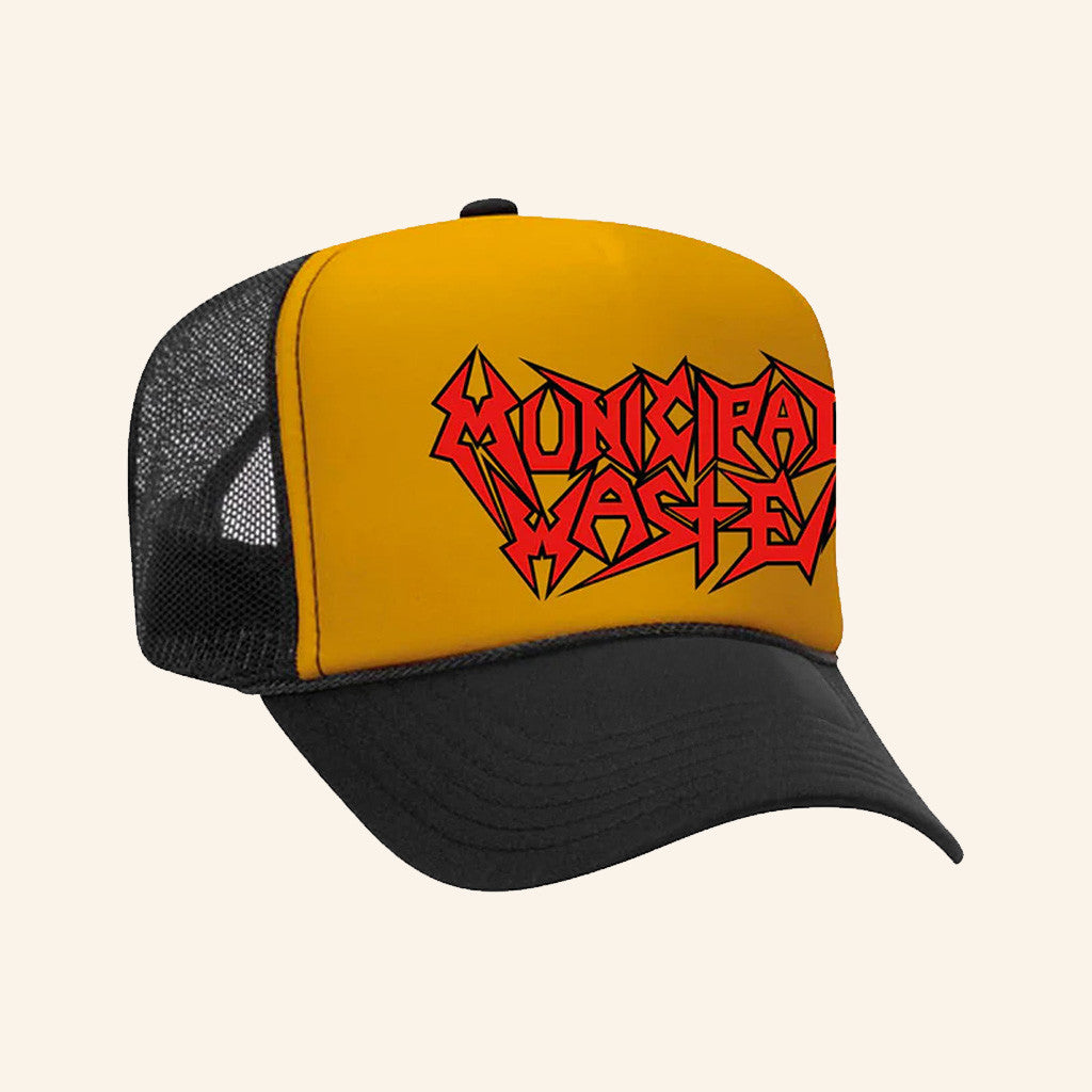 JSR Direct Merch Municipal Waste Logo Trucker Hat Gift Ideas For Husband - Lilybirchmarket