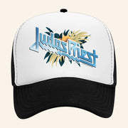 Judas Priest Merch British Steel Trucker Hat Gift For Boyfriend - Lilybirchmarket