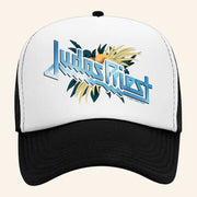 Judas Priest Merch British Steel Trucker Hat Gift Ideas For Husband - Lilybirchmarket