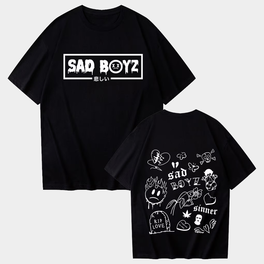 Junior H Merch Sad Boyz T-Shirt Junior H Sad Boyz Merch Gifts For Rap Fans - Lily Birch Market
