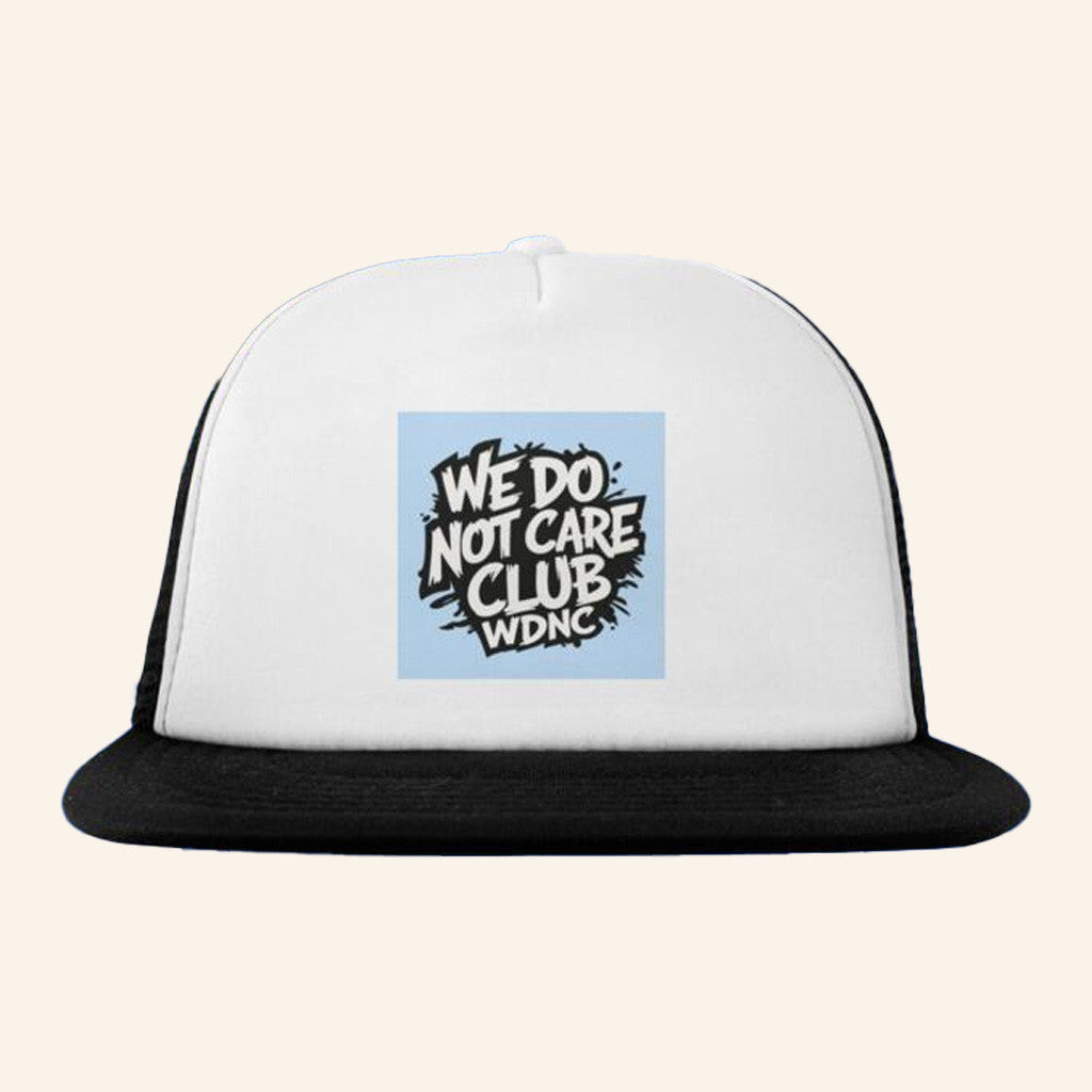 Justbeingmelani We Do Not Care Club Merch We Do Not Care WDNC Hat Snapback Dad Gifts - Lilybirchmarket