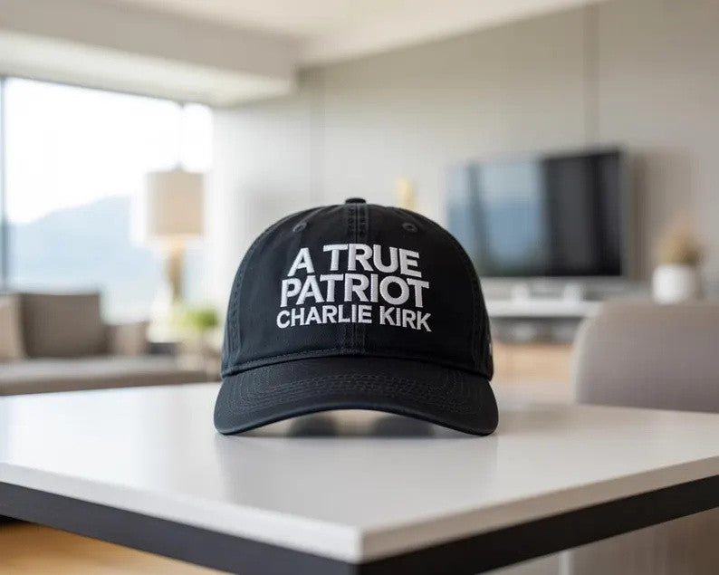 Justice For Charlie Kirk Hat Embroidered Prayers For Charlie Hat Dad Gifts - Lilybirchmarket