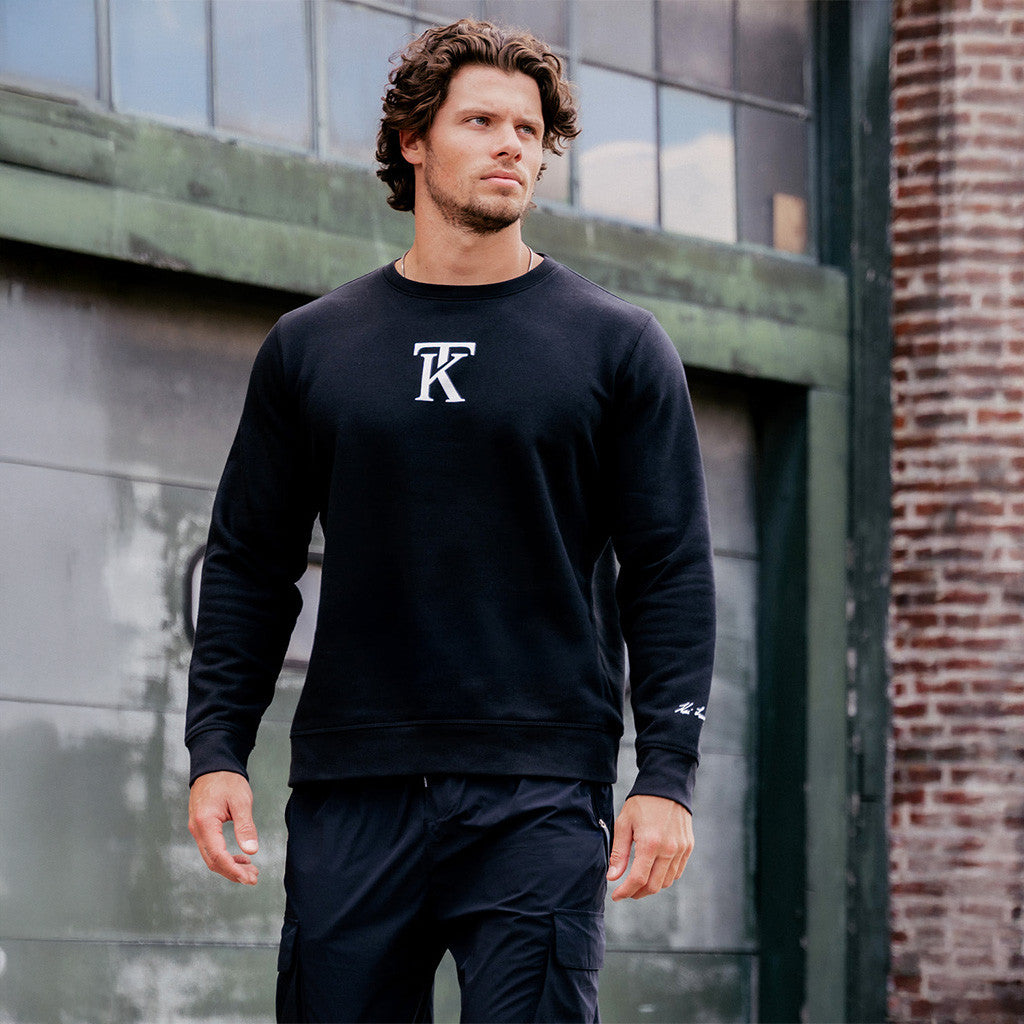 Kai Trump Merch Black KT Signature Unisex Sweatshirt Patriot Merch Gifts For Trump Supporters - Lilybirchmarket