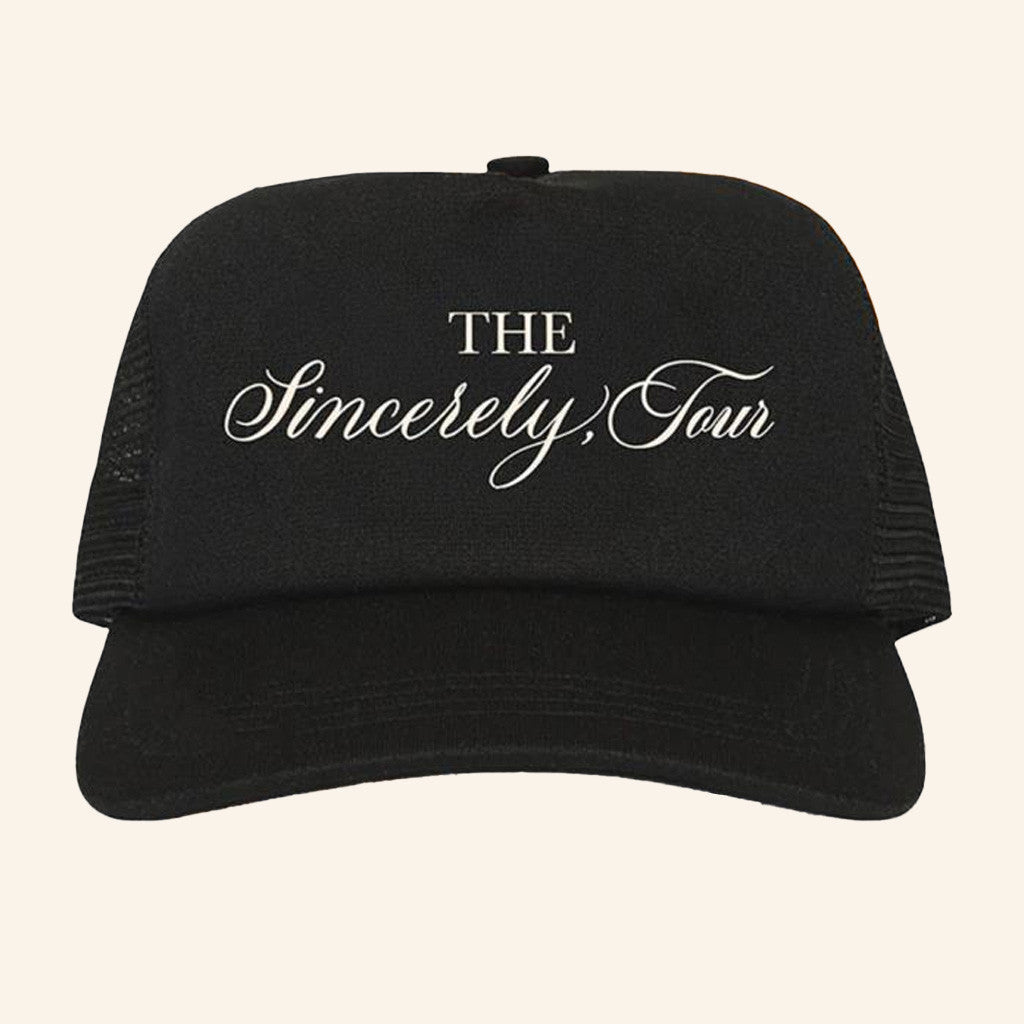 Kali Uchis Merch Sincerely Tour Rhinestone Trucker Hat Gifts For Fans - Lilybirchmarket