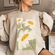 Kamala Harris Subtle Flower Sweatshirt The White House 2024 Kamala Harris Merch Gifts For Her - Lilybirchmarket