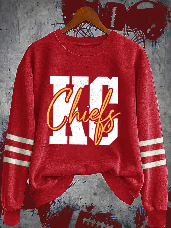 Kansas City Football Sweatshirt Game Day Clothing Christmas Gifts For Football Lovers - Lilybirchmarket