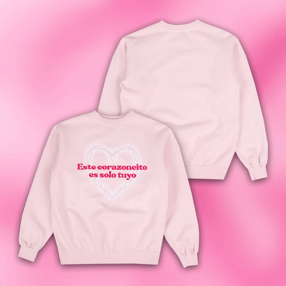 Karol G Merch Este Corazoncito Es Solo Tuyo Sweatshirt Mother's Day Gifts For Music Fans - Lilybirchmarket