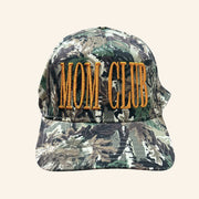 Karrie Locher Merch MOM CLUB Camo Hat Embroidered Gifts For Mother - Lilybirchmarket