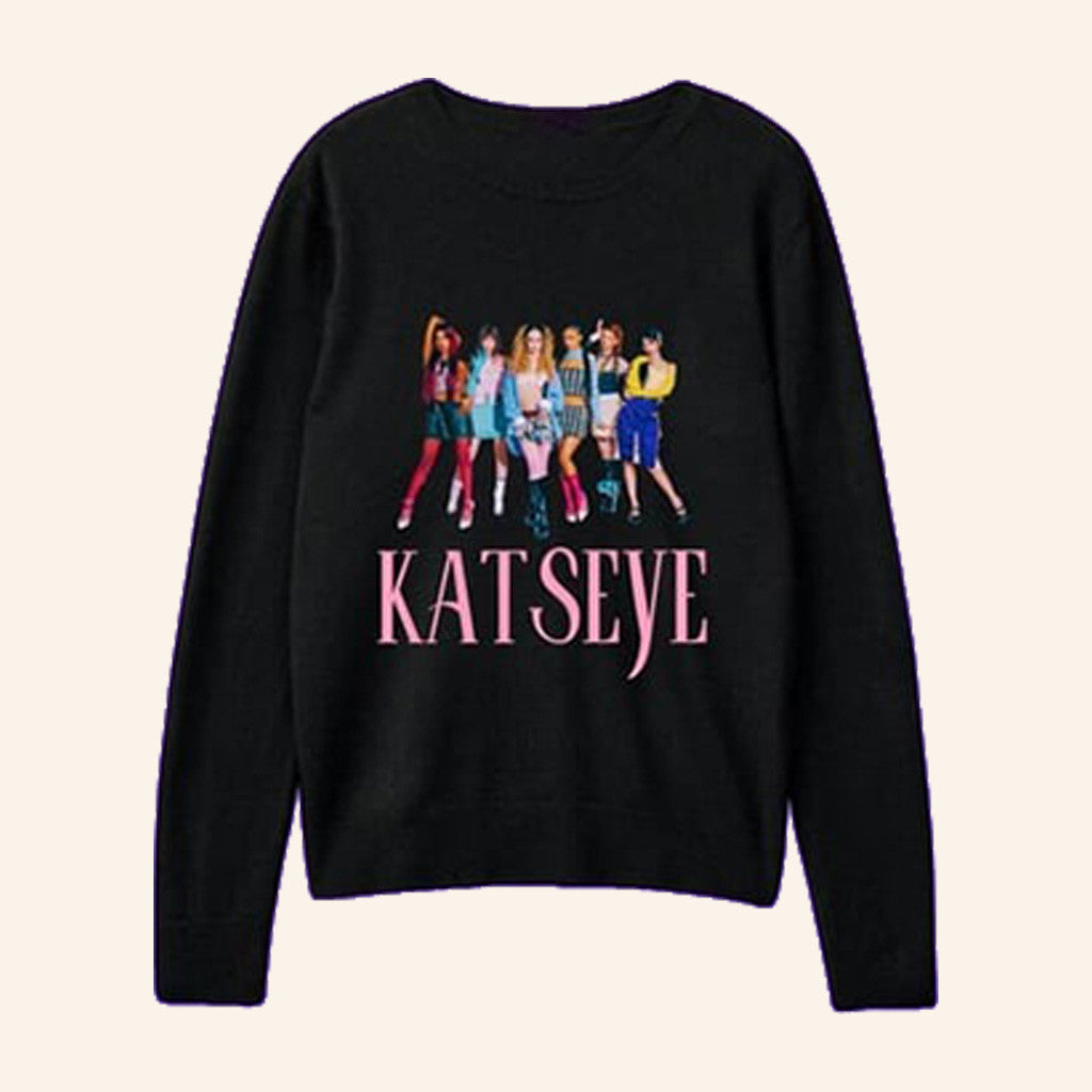 Katseye Merch 2025 Tour Katseye Sweatshirt Gifts For Wife - Lilybirchmarket