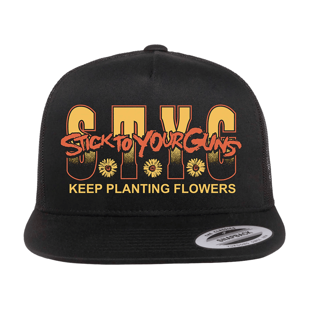 Keep Planting Flowers Snapback Hat STYG Merch Gift for Dudes Motivational Hat - Lilybirchmarket