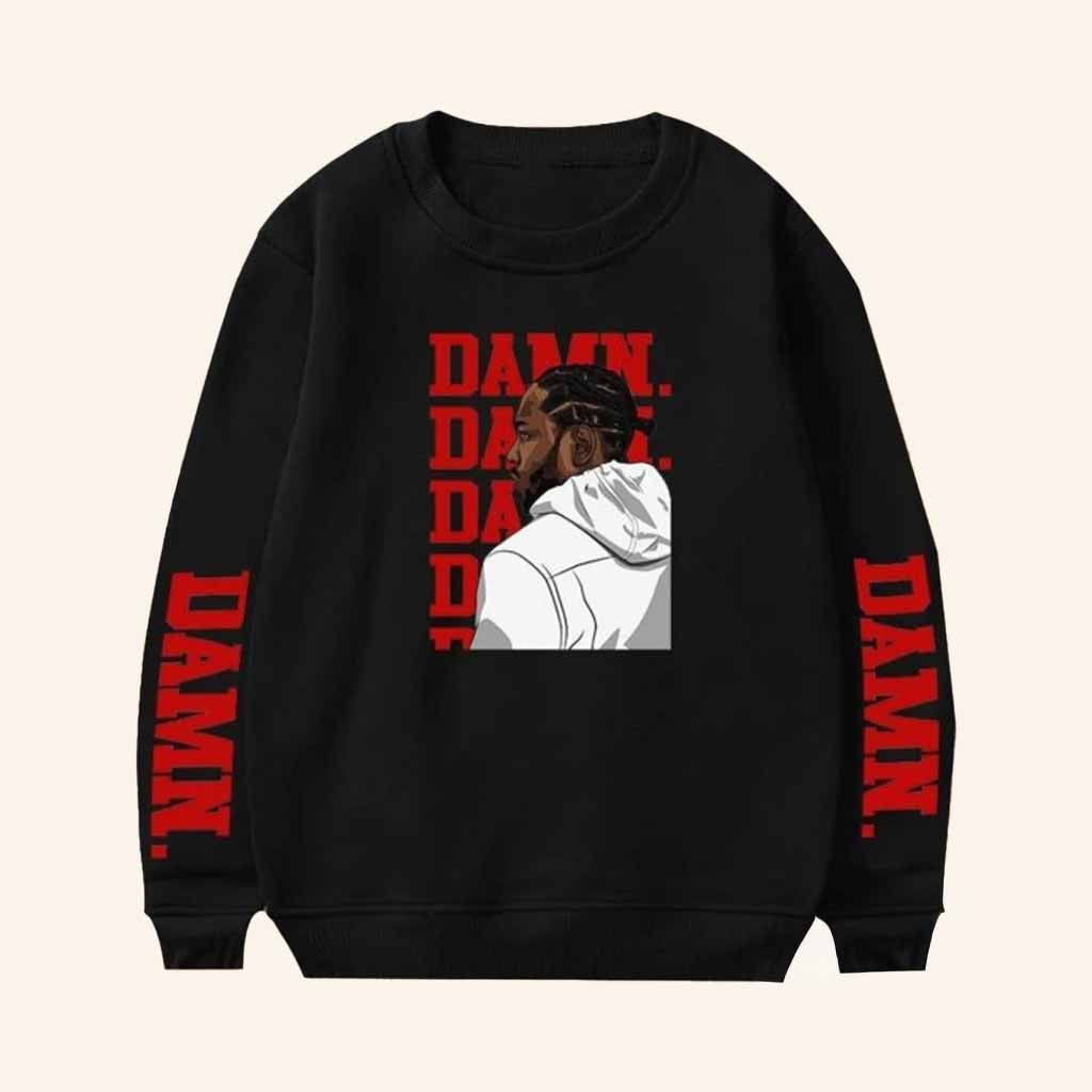 Kendrick Lamar Merch Kendrick Lamar Damn Sweatshirt Christmas Gifts For Men - Lilybirchmarket