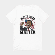 Kendrick Lamar White Lives Matter Shirt American Flag T-Shirt Kendrick Lamar Merch Fan Gifts - Lily Birch Market