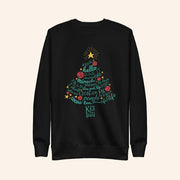 Kes The Band Merch KTB Christmas Tree Lyric Sweatshirt Xmas Gifts For Music Fans - Lilybirchmarket