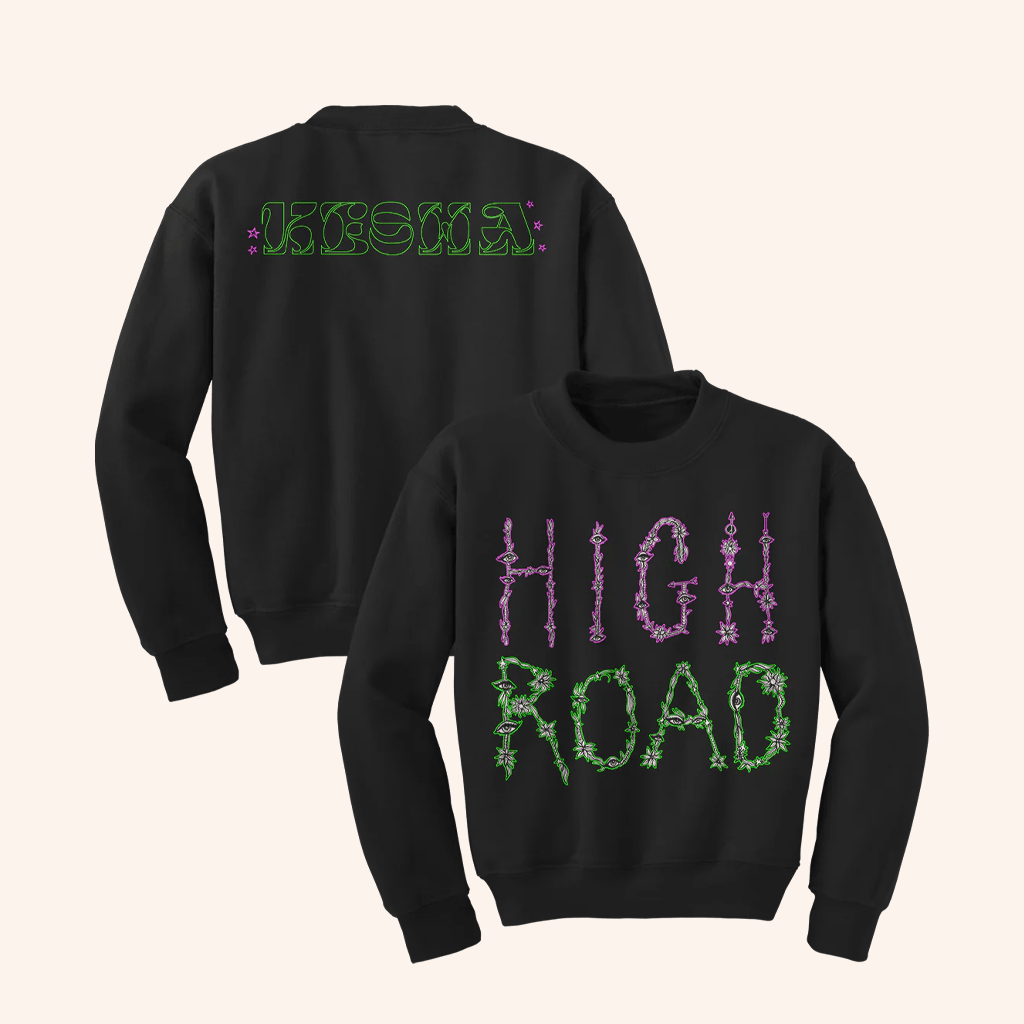 Kesha Merch High Road Black Sweatshirt Best Christmas Presents For Wife - Lilybirchmarket