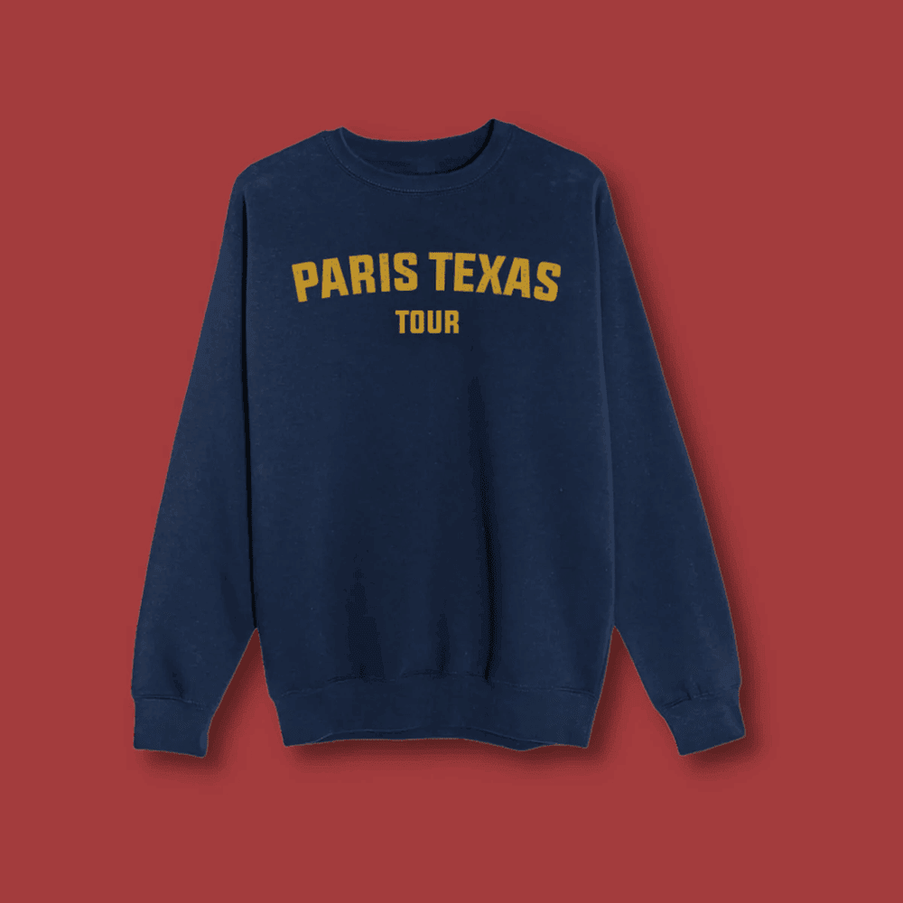 Kevin Kaarl Merch Paris Texas Tour Sweatshirt First Fathers Day Gift Ideas - Lilybirchmarket