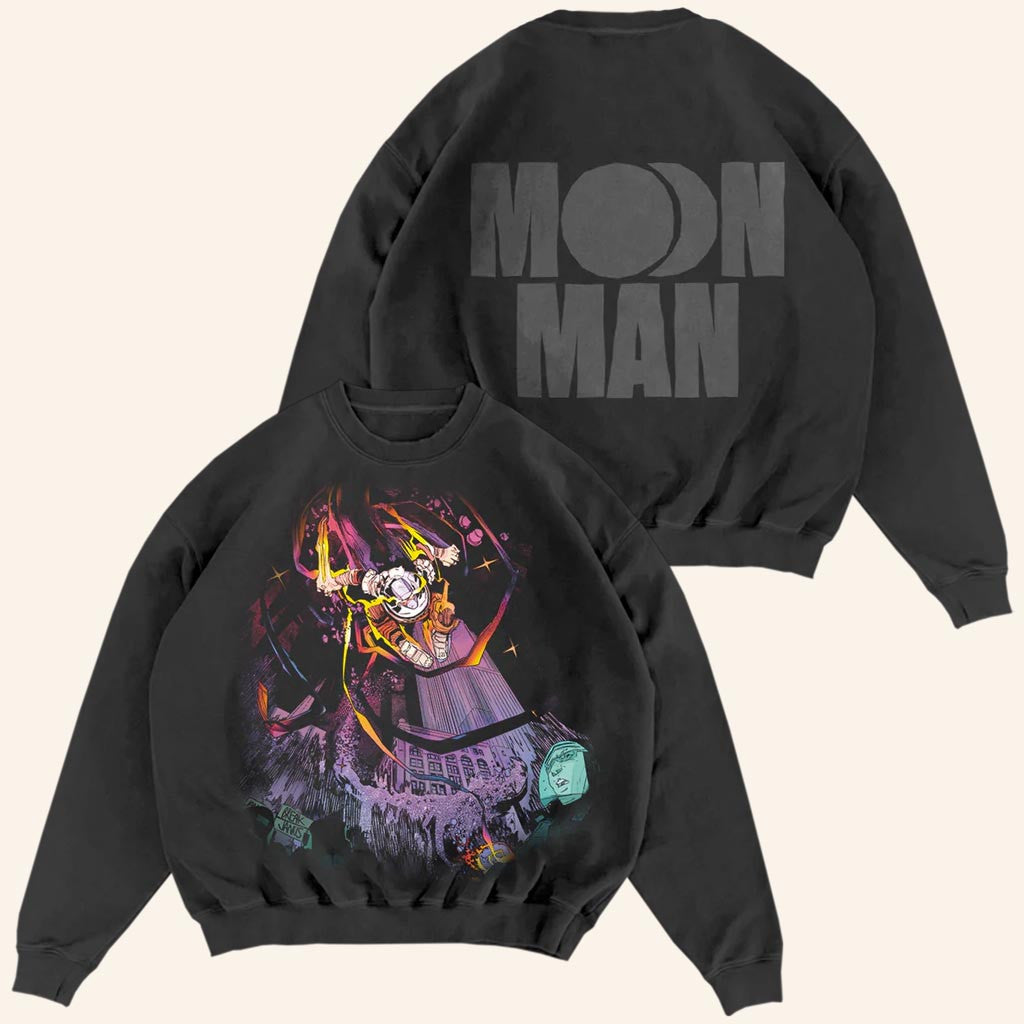 Kid Cudi Merch Moon Man 1 Metamorphosis Sweatshirt Gifts For Rap Fans - Lilybirchmarket