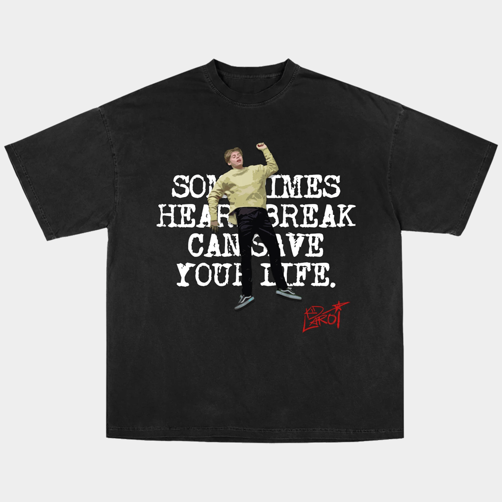 Kid LAROI Merch Sometimes Heartbreak Can Save Your Life T-Shirt Gifts For Music Fans - Lily Birch Market