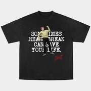 Kid LAROI Merch Sometimes Heartbreak Can Save Your Life T-Shirt Gifts For Music Fans - Lily Birch Market
