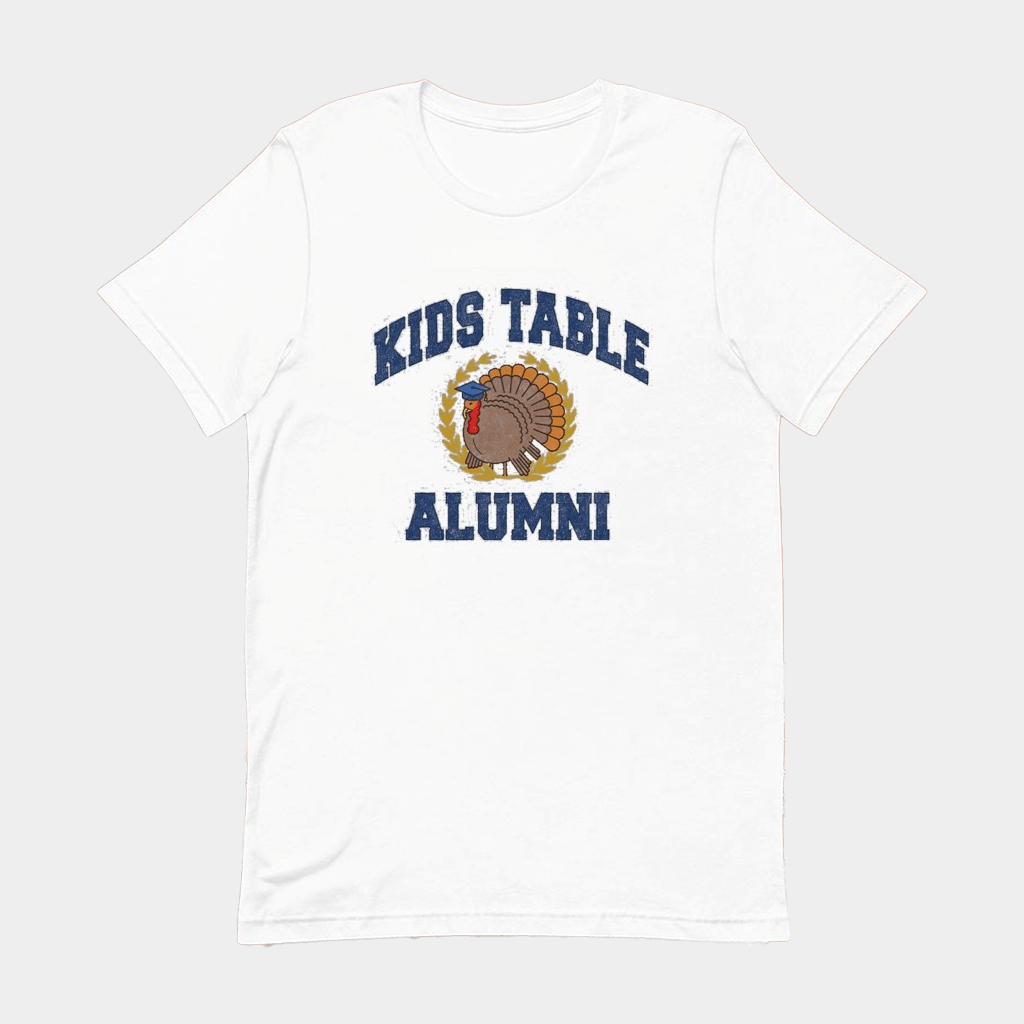 Kids Table Alumni T-Shirt Best Gifts For Boyfriend - Lily Birch Market