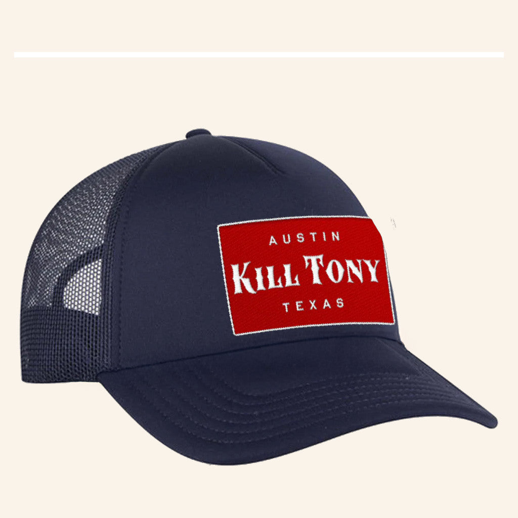 Kill Tony Merch Austin Texas Trucker Hat Embroidered Christmas Gifts For Husband - Lilybirchmarket