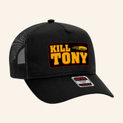 Kill Tony Merch KT Black Trucker Hat Unique Gifts For Husband - Lilybirchmarket