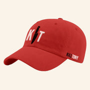 Kill Tony Merch KT Embroidered Baseball Hat Red Best Christmas Gifts For Dad - Lilybirchmarket