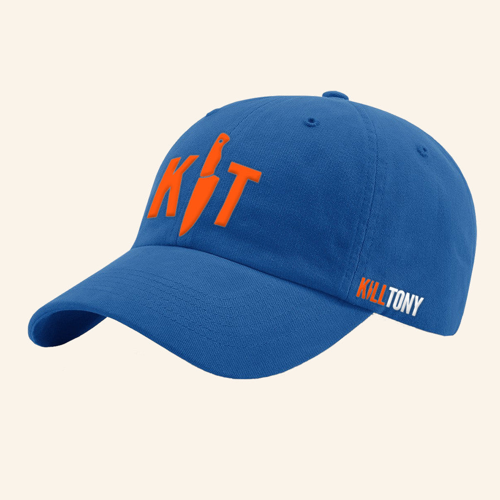 Kill Tony Merch KT Embroidered Cap Royal Blue Unique Gifts For Husband - Lilybirchmarket