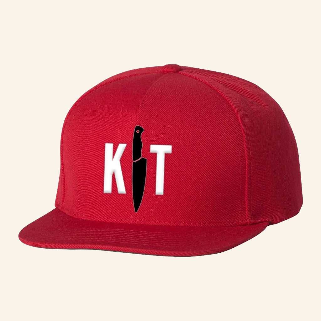 Kill Tony Merch KT Embroidered Snapback Hat Red Christmas Present For Husband - Lilybirchmarket