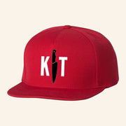 Kill Tony Merch KT Embroidered Snapback Hat Red Christmas Present For Husband - Lilybirchmarket
