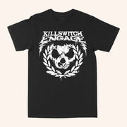 Killswitch Engage Merch Skull Wreath T-Shirt Black Cool Gifts For Music Lovers - Lily Birch Market