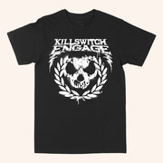 Killswitch Engage Merch Skull Wreath T-Shirt Black Presents For Music Lovers - Lily Birch Market