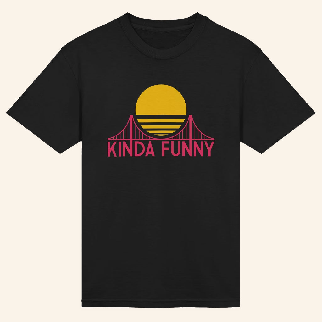 Kinda Funny Merch Bridge T-Shirt Black Birthday Present For Husband - Lily Birch Market
