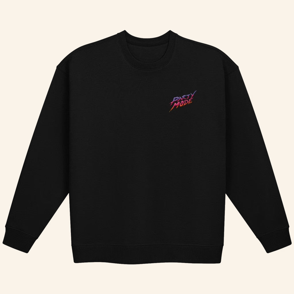 Kinda Funny Merch Party Mode Sweatshirt Black Birthday Ideas For Friends - Lilybirchmarket