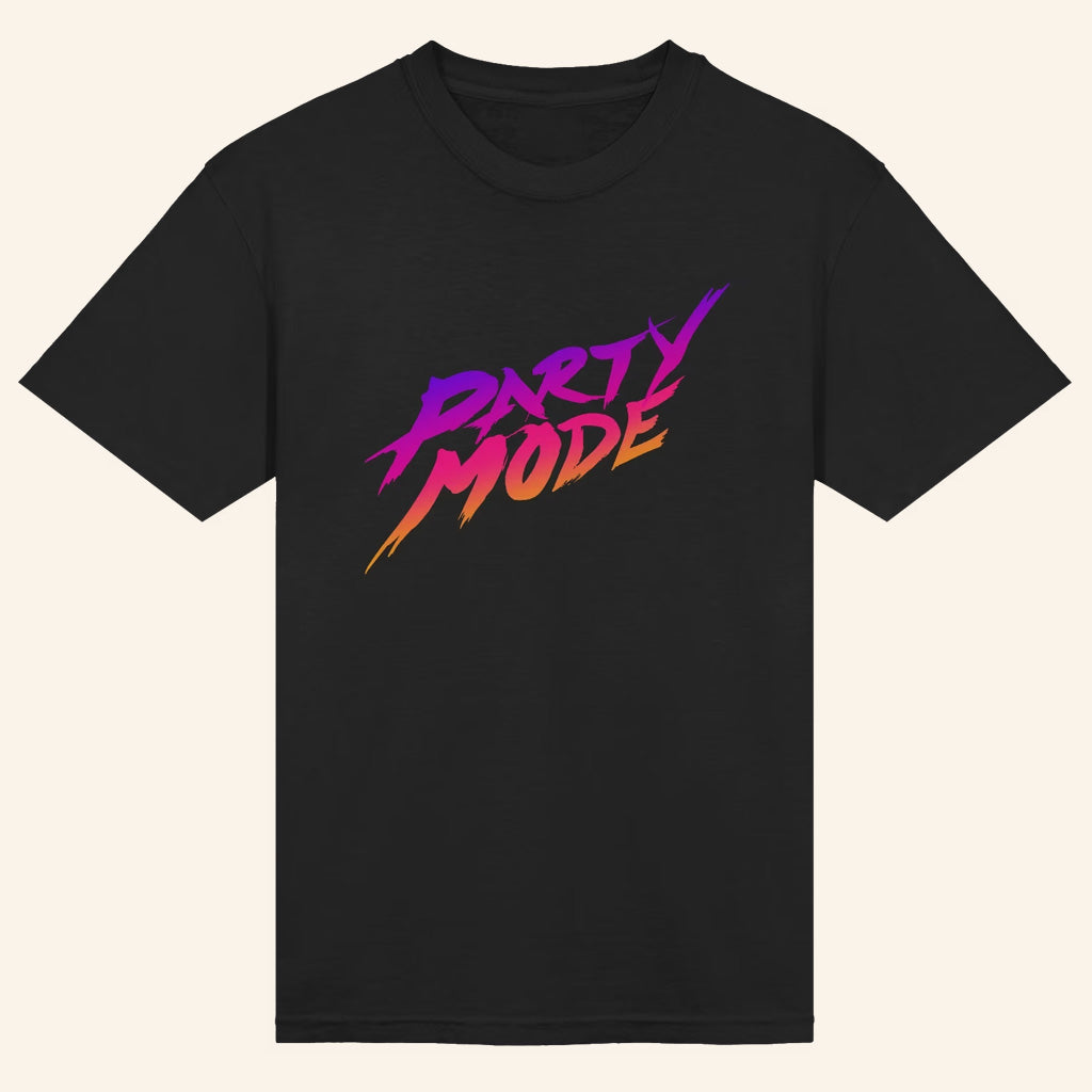 Kinda Funny Merch Party Mode T-Shirt Black Birthday Ideas For Brothers - Lily Birch Market