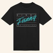 Kinda Funny Merch Retro Lines T-Shirt Black Best Gifts For Boyfriend - Lily Birch Market