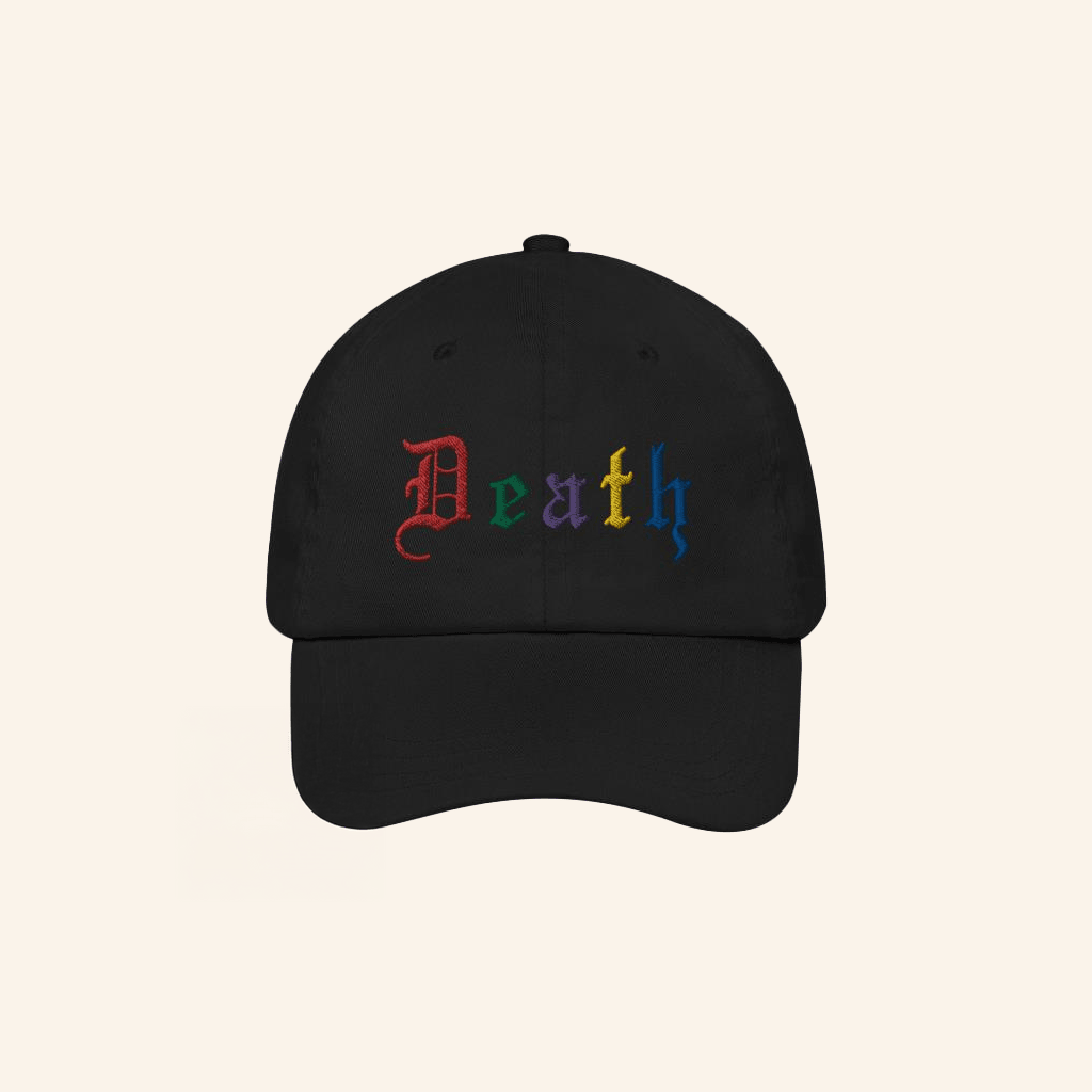 King Dude Merch Death Low Profile Hat Embroidered Gifts For Father - Lilybirchmarket