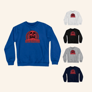 King Gizzard Merch Crumbling Castle Crewneck Sweatshirt Best Gifts For Music Lovers - Lilybirchmarket