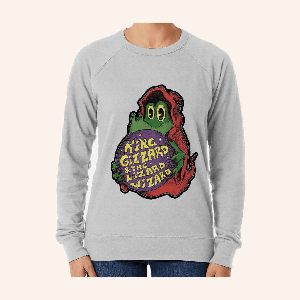 King Gizzard Merch King Gizzard And The Lizard Wizard Sweatshirt Gifts For Husband - Lilybirchmarket