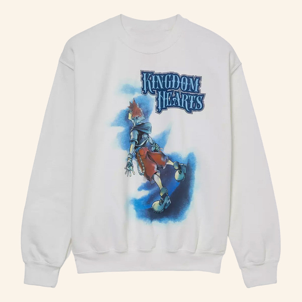 Kingdom Hearts Merch Sora Portrait Sweatshirt Best Birthday Gift For Sisters - Lilybirchmarket