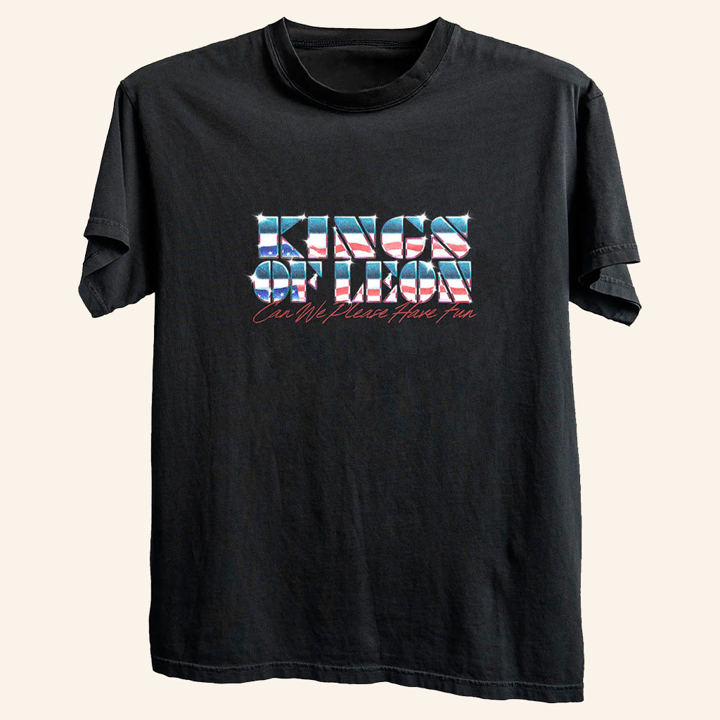 Kings Of Leon Merch CWPHF Kings Chrome T-Shirt Gifts For A Rock Music Lover - Lily Birch Market