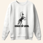 Kings Of Leon Merch Mustang Kitty Sweatshirt Best Gifts For Rock Music Lovers - Lilybirchmarket